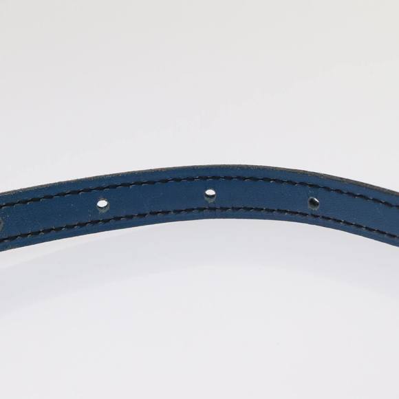 LOUIS VUITTON Epi June Feuille MM Shoulder Bag Blue M52155 LV Auth 82031 - Picture 14 of 16